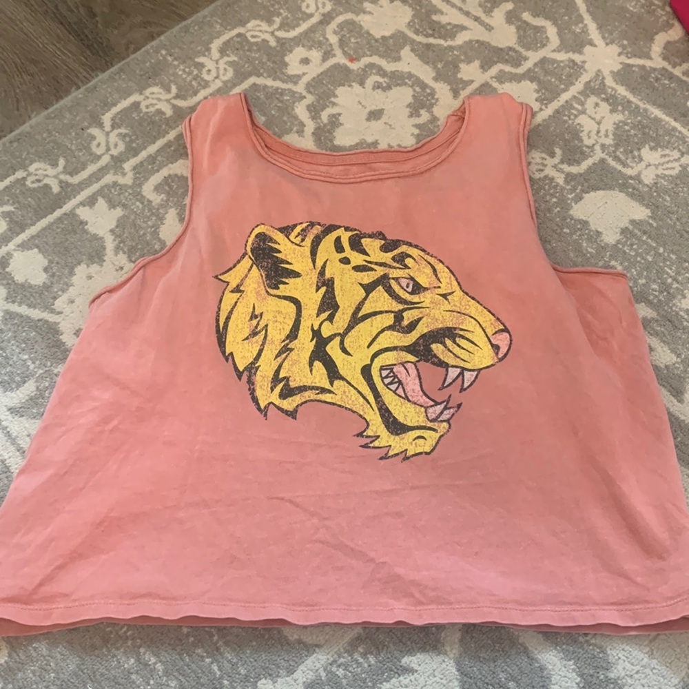 Colsie Tiger Muscle Tank